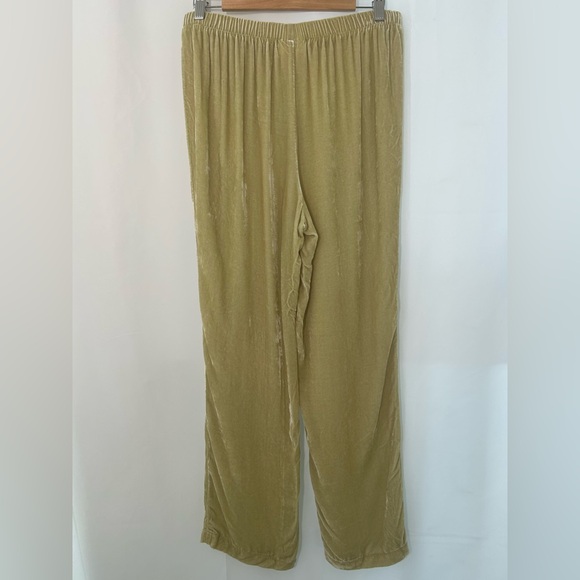 SOFT SURROUNDINGS Velvet Wide-Leg Pants - Picture 2 of 5